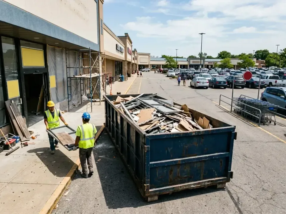 retail-store-renovation-debris-003 — frequently asked questions, Roll-off Dumpster Rentals in Sunset, UT